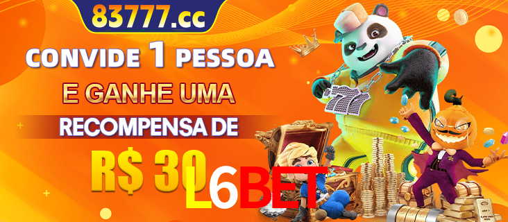 Banner institucional da L6BET sobre parceria de marcas e criação de uma marca de excelência, apresentando os mascotes de jogos populares como o Fortune Tiger.