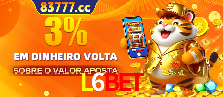 Promoção para baixar e instalar o aplicativo do cassino L6BET. O banner oferece uma recompensa de R1aR1aR8, com a imagem de uma cobra sobre moedas de ouro.