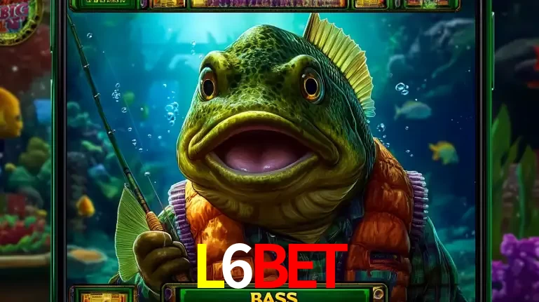 Personagem de peixe pescador do popular jogo de slot com tema de pescaria, uma das emocionantes opções de caça-níqueis para jogar e ganhar no cassino L6BET.